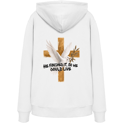 Collezione Savior - Felpa con cappuccio organica