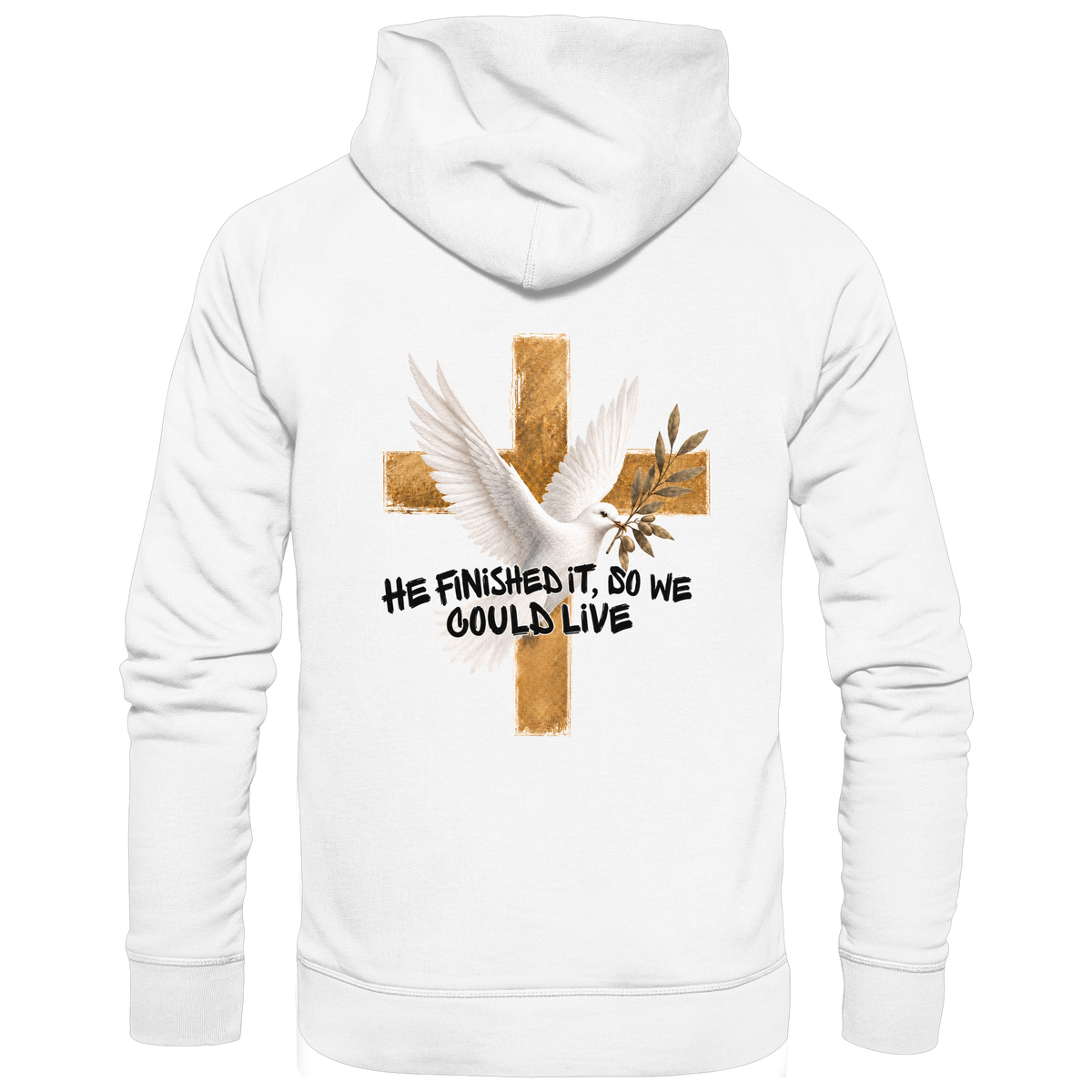 Collezione Savior - Felpa con cappuccio organica