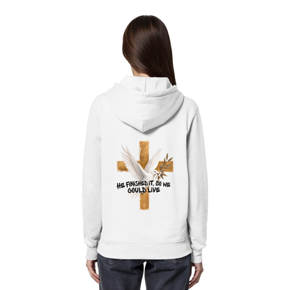 Collezione Savior - Felpa con cappuccio organica
