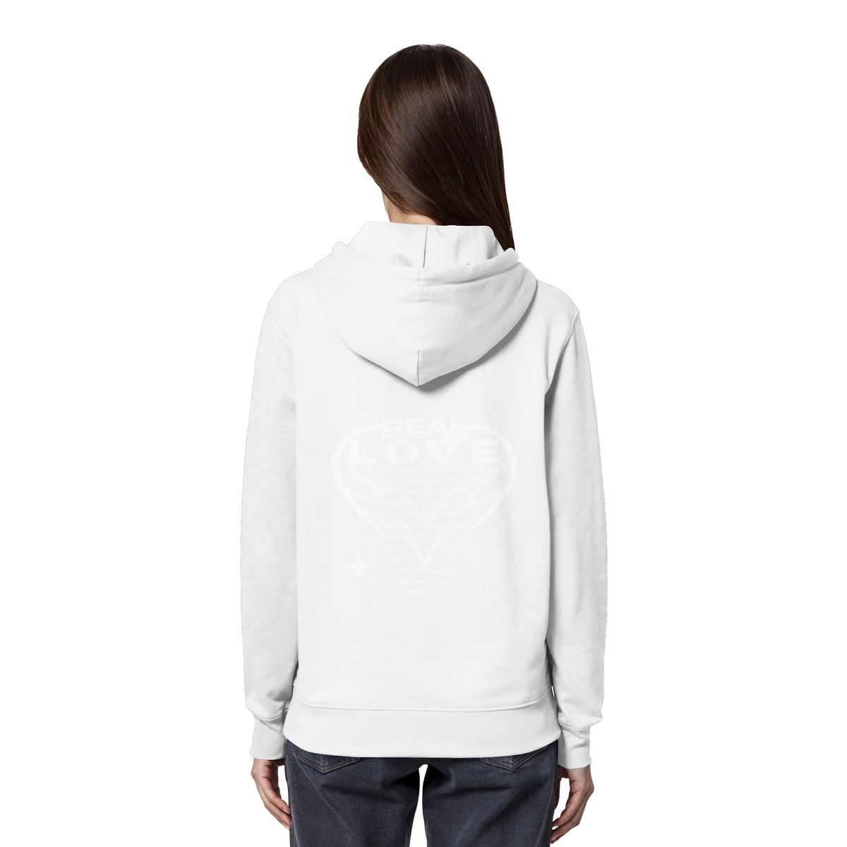 Die REAL LOVE BASiCS - Bio-Hoodie