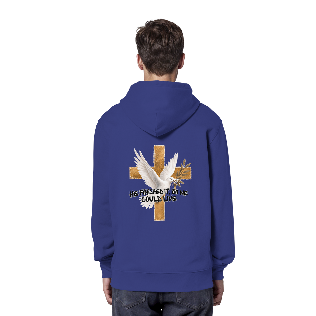 Collezione Savior - Felpa con cappuccio organica