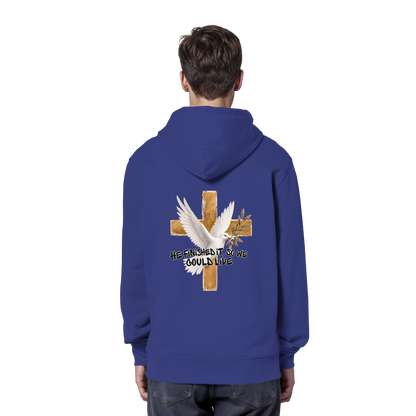 Collezione Savior - Felpa con cappuccio organica