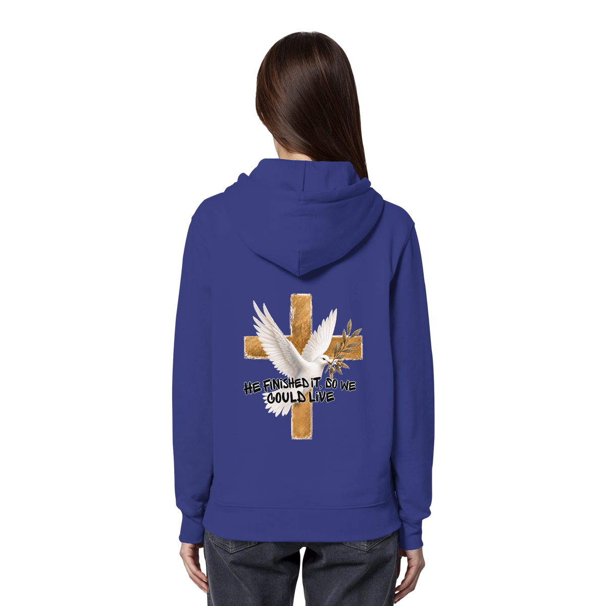 Collezione Savior - Felpa con cappuccio organica