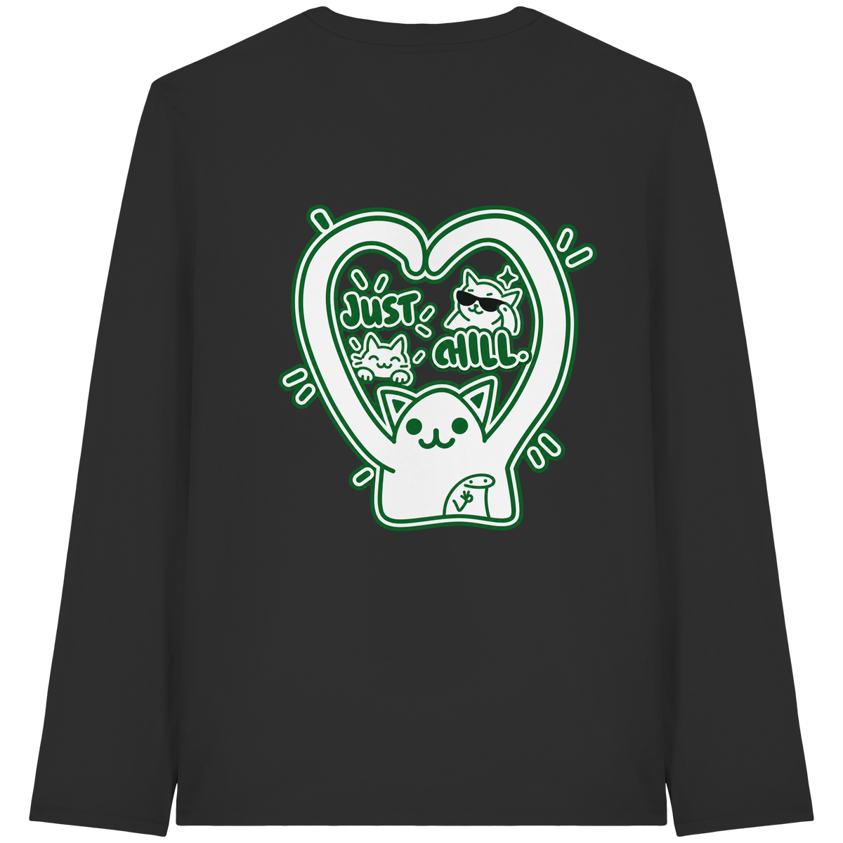 low CORTiSOL - Organic Longsleeve T-Shirt