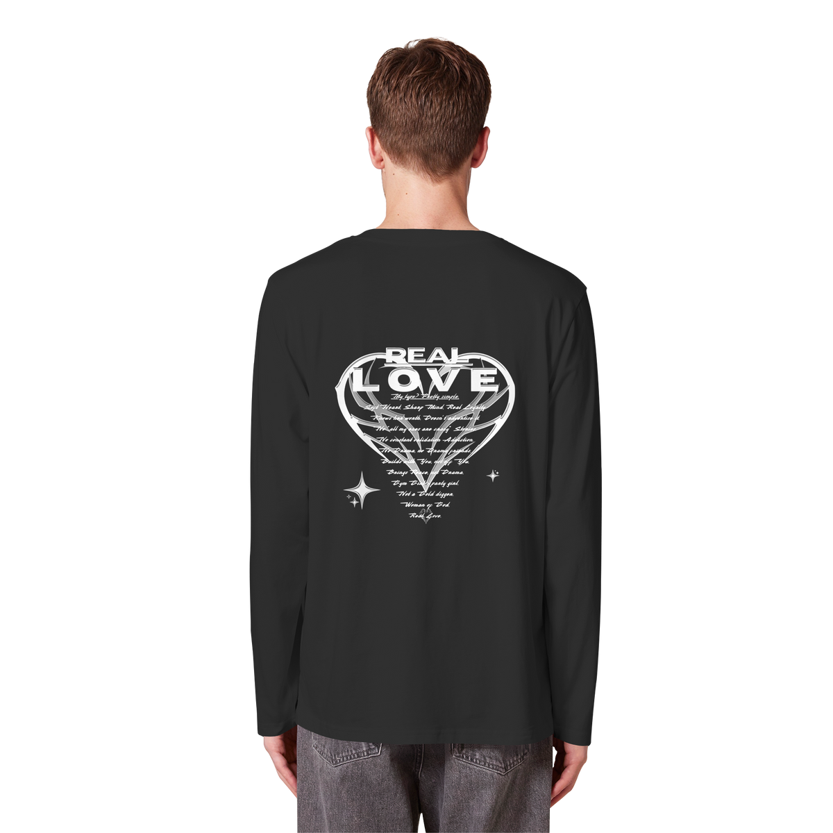 The REAL LOVE BASiCS - Organic Longsleeve T-Shirt