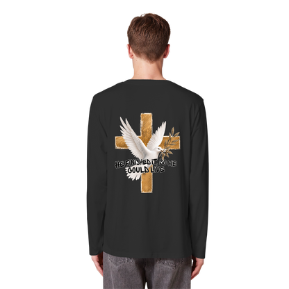 Collezione Savior - T-shirt a maniche lunghe biologica