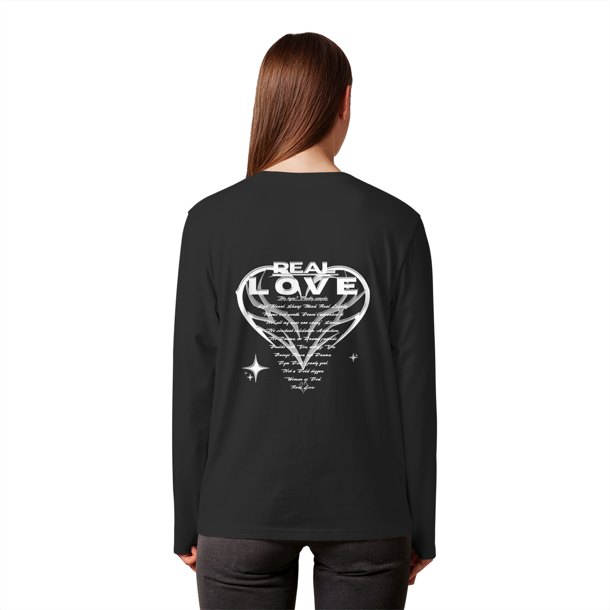 The REAL LOVE BASiCS - Organic Longsleeve T-Shirt