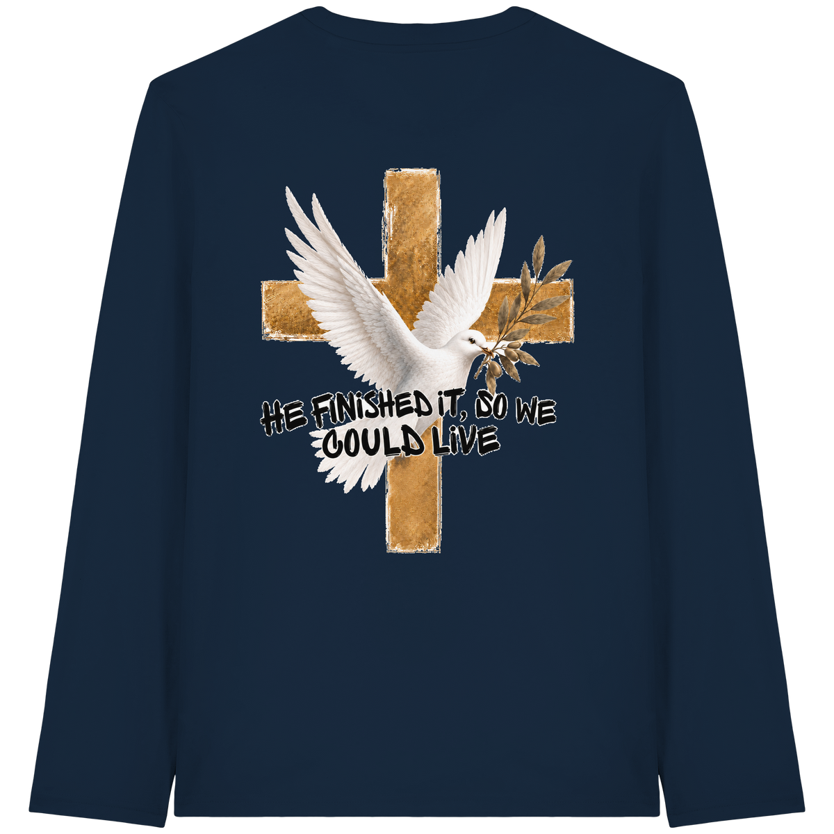Collezione Savior - T-shirt a maniche lunghe biologica