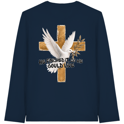 Collezione Savior - T-shirt a maniche lunghe biologica