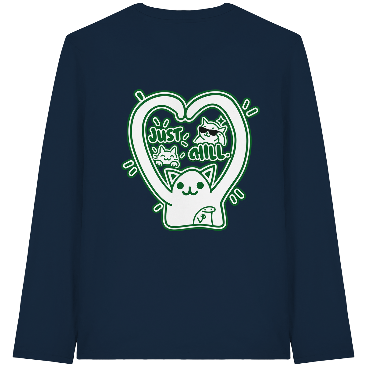 low CORTiSOL - Organic Longsleeve T-Shirt