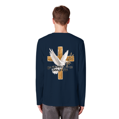 Collezione Savior - T-shirt a maniche lunghe biologica