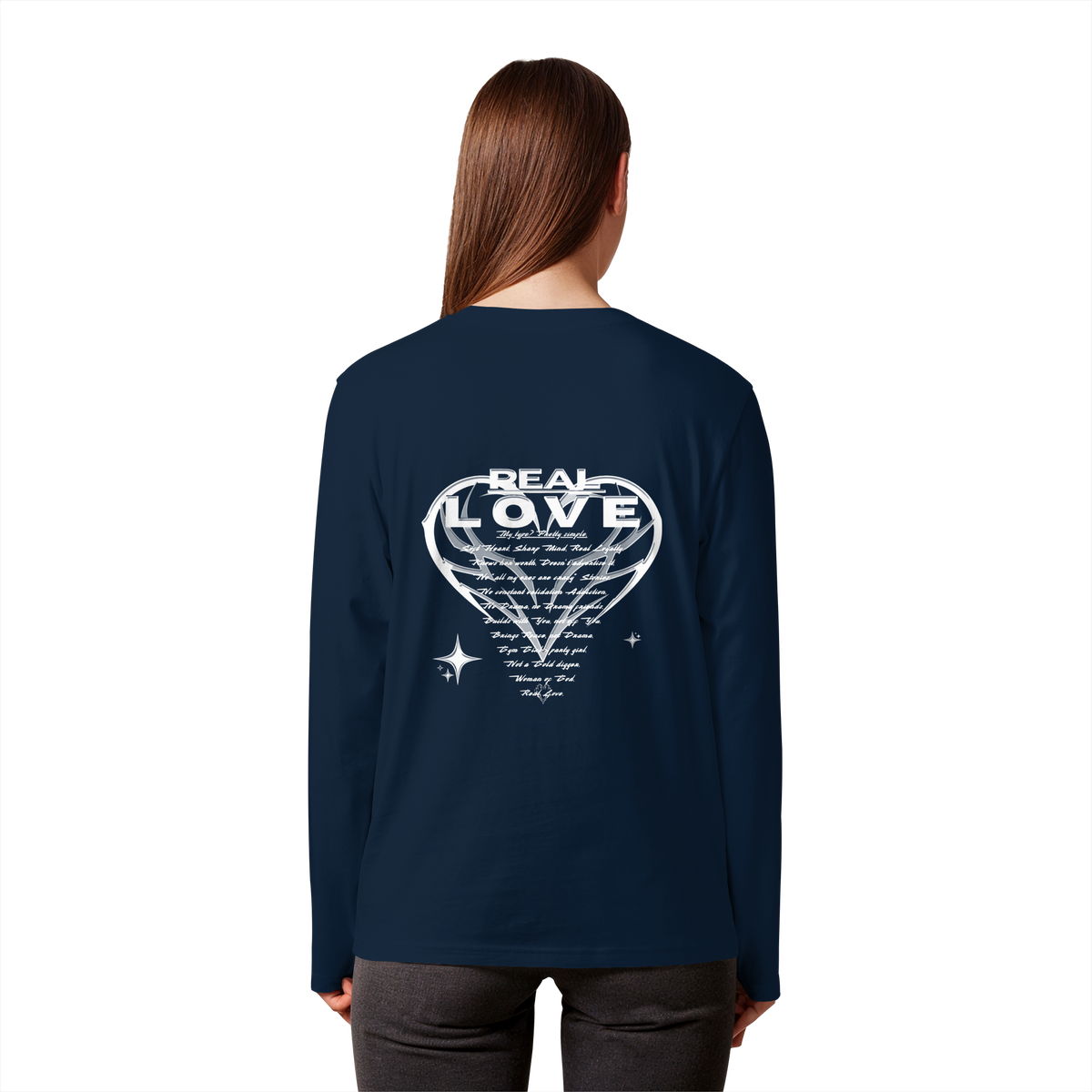The REAL LOVE BASiCS - Organic Longsleeve T-Shirt