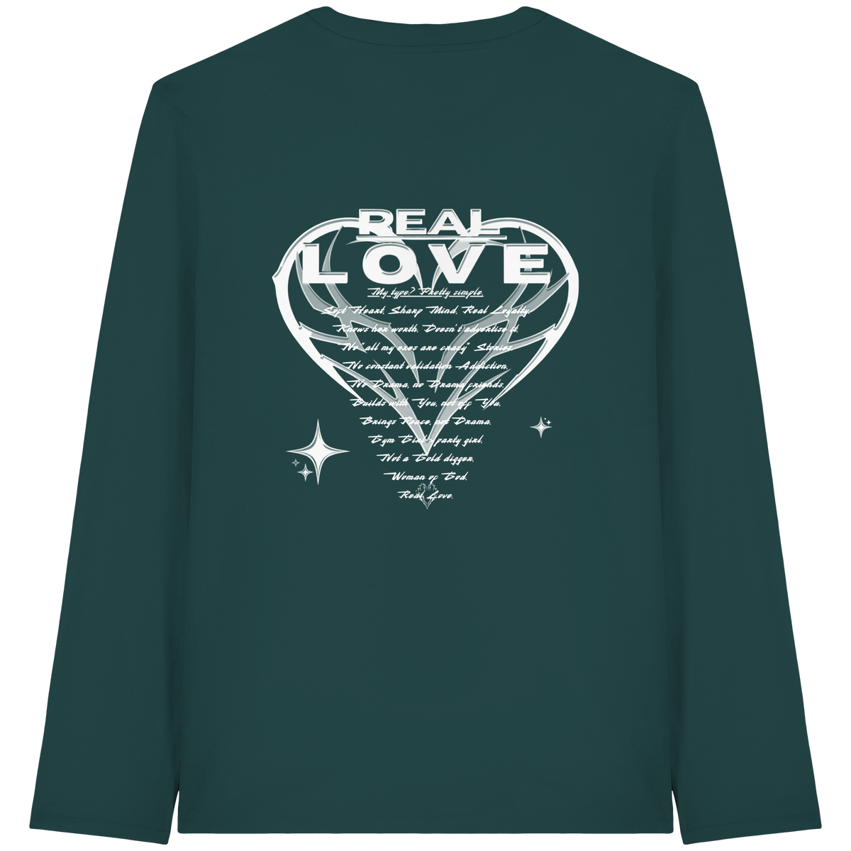 The REAL LOVE BASiCS - Organic Longsleeve T-Shirt
