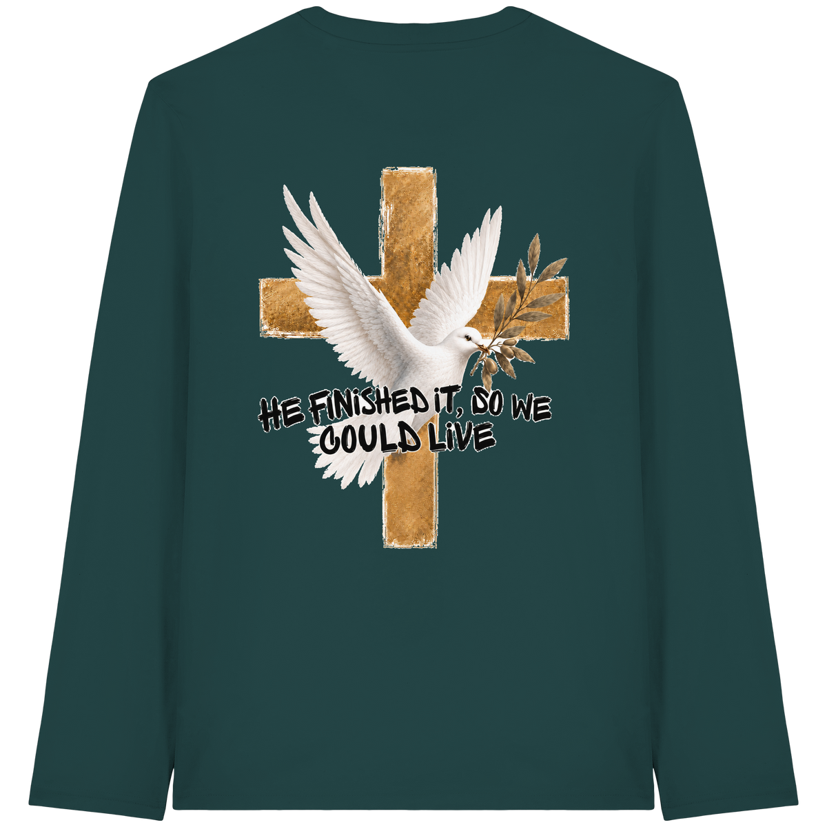 Collezione Savior - T-shirt a maniche lunghe biologica
