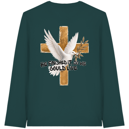 Collezione Savior - T-shirt a maniche lunghe biologica