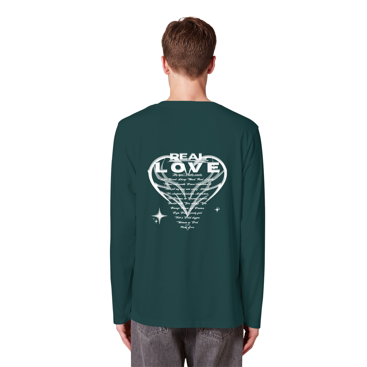 The REAL LOVE BASiCS - Organic Longsleeve T-Shirt