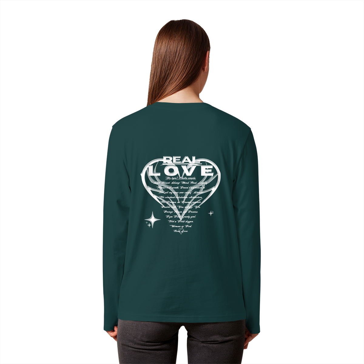 The REAL LOVE BASiCS - Organic Longsleeve T-Shirt
