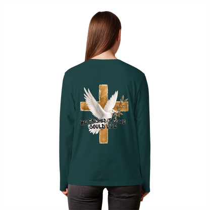 Collezione Savior - T-shirt a maniche lunghe biologica