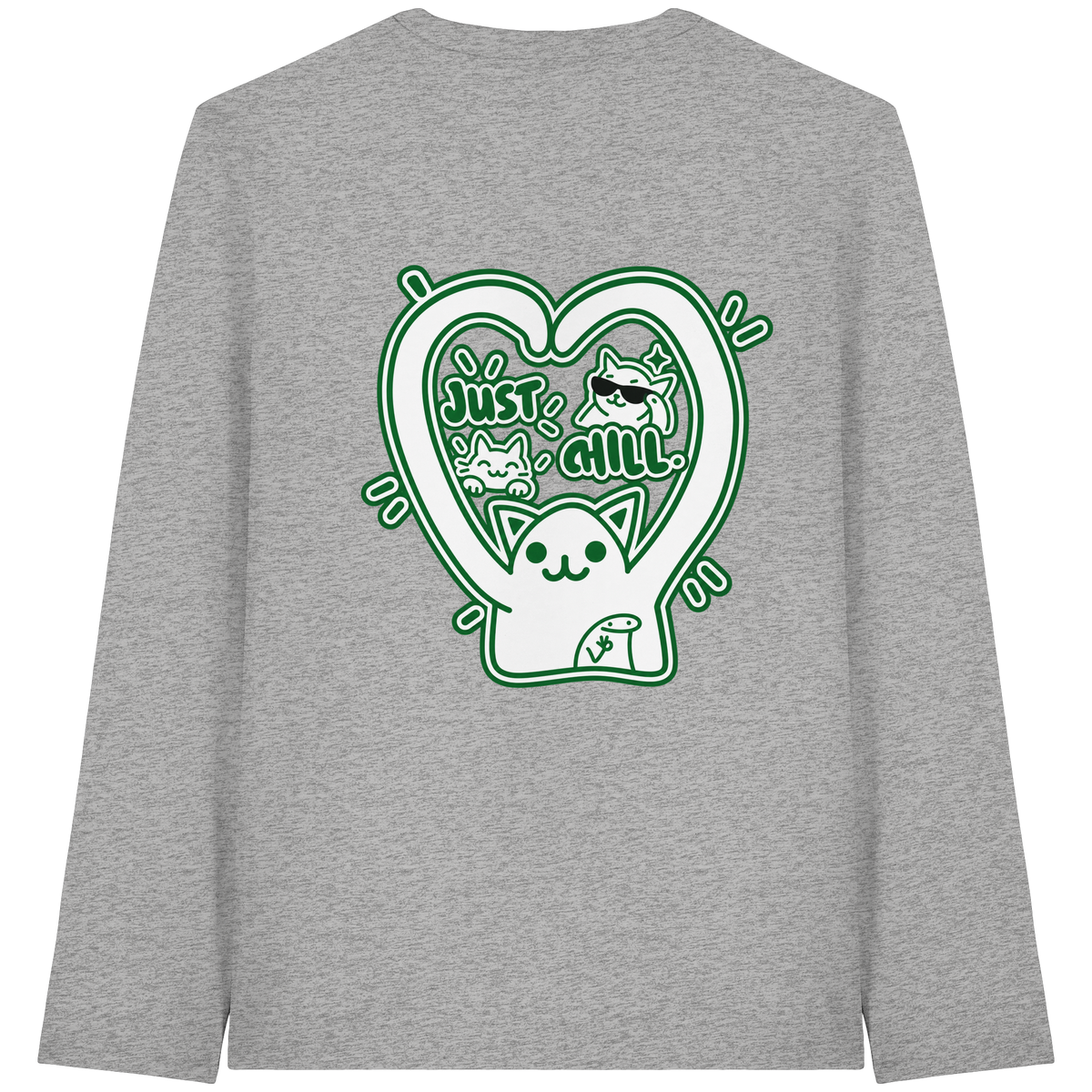 low CORTiSOL - Organic Longsleeve T-Shirt