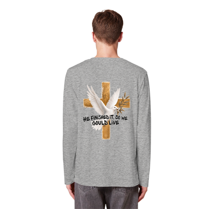 Collezione Savior - T-shirt a maniche lunghe biologica