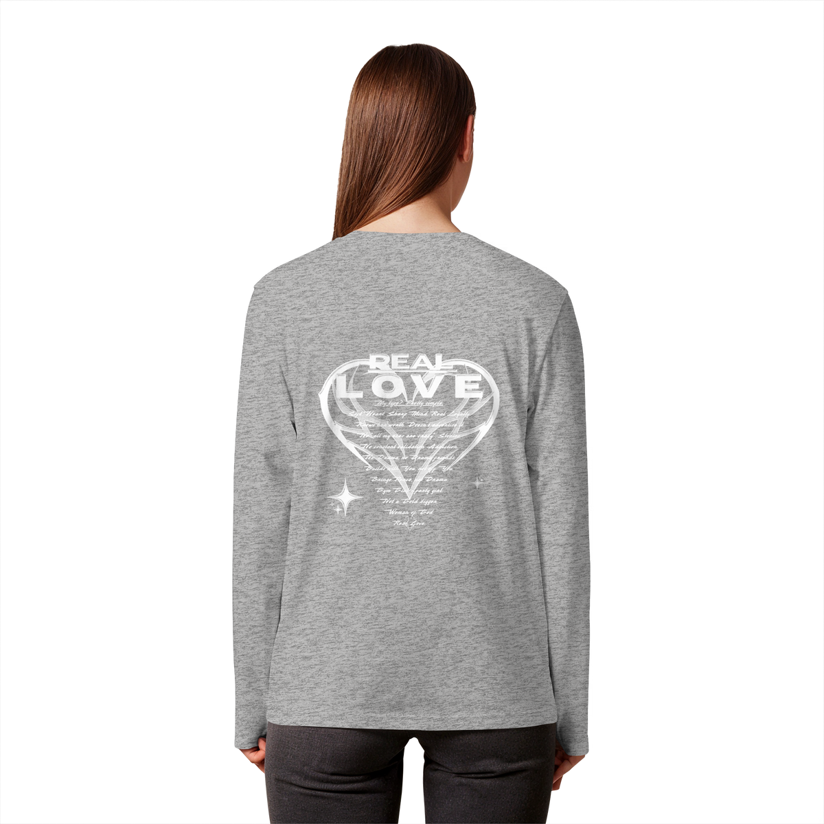 The REAL LOVE BASiCS - Organic Longsleeve T-Shirt