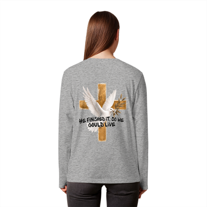 Collezione Savior - T-shirt a maniche lunghe biologica