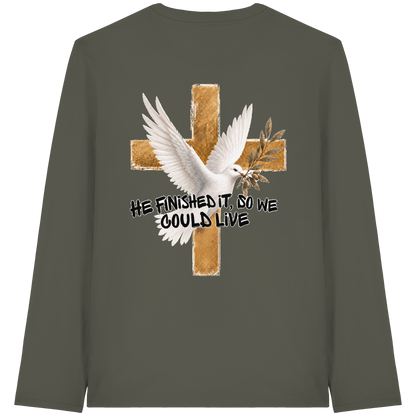 Collezione Savior - T-shirt a maniche lunghe biologica