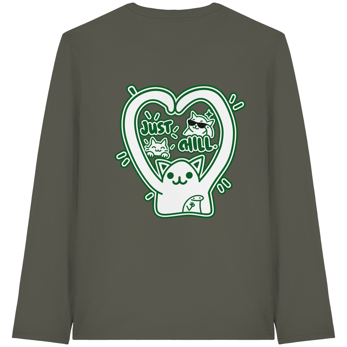 low CORTiSOL - Organic Longsleeve T-Shirt