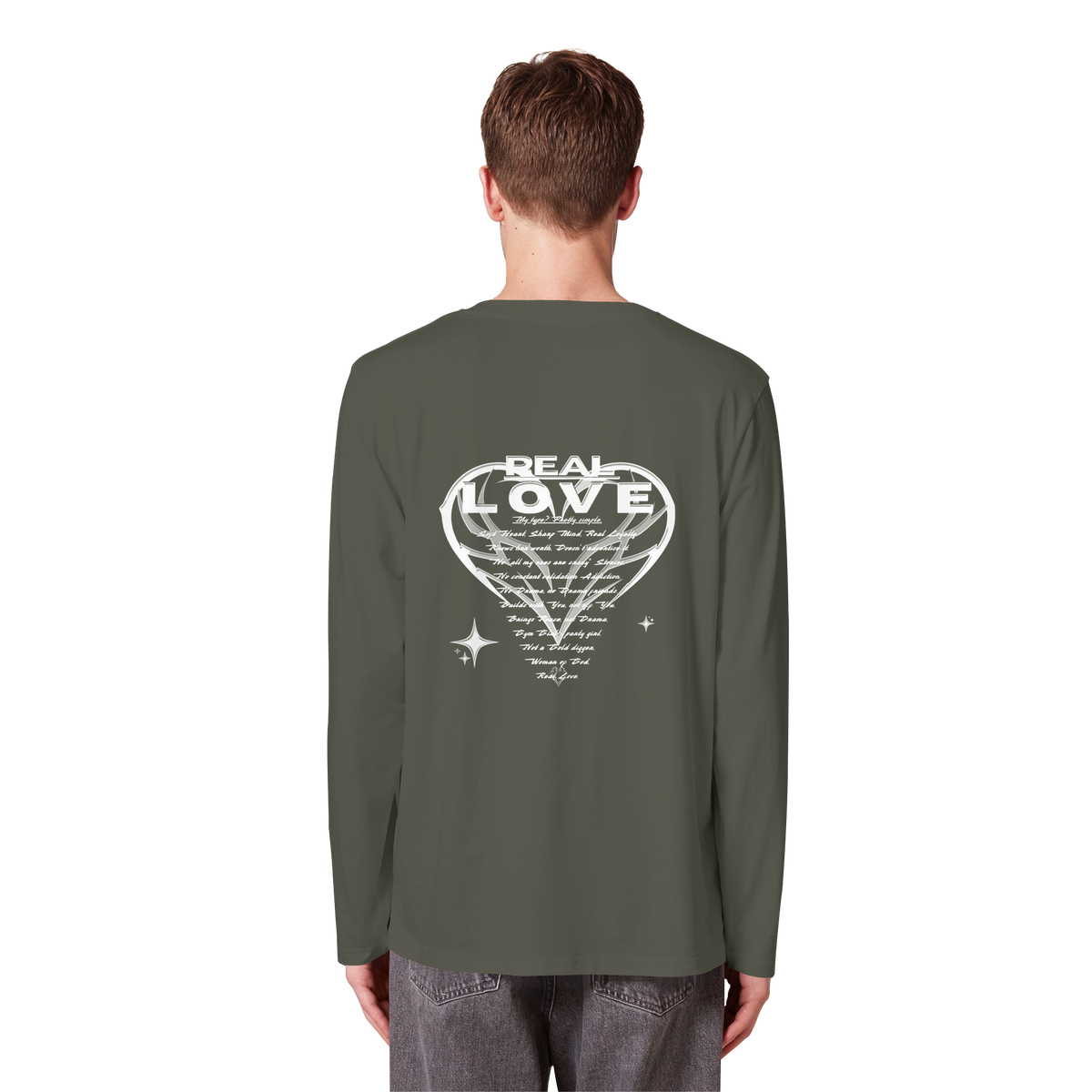The REAL LOVE BASiCS - Organic Longsleeve T-Shirt