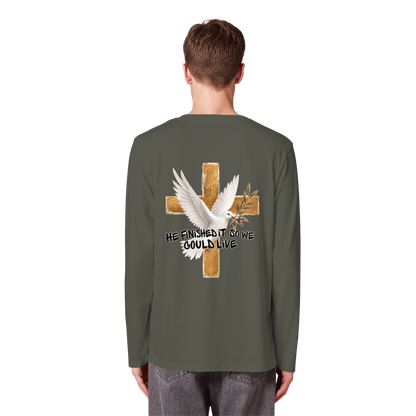 Collezione Savior - T-shirt a maniche lunghe biologica