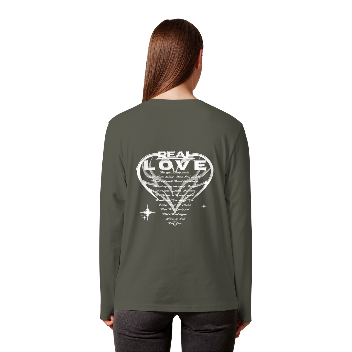 The REAL LOVE BASiCS - Organic Longsleeve T-Shirt