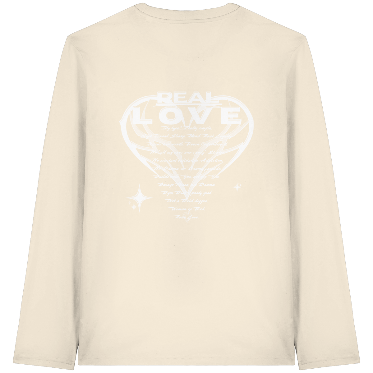 The REAL LOVE BASiCS - Organic Longsleeve T-Shirt