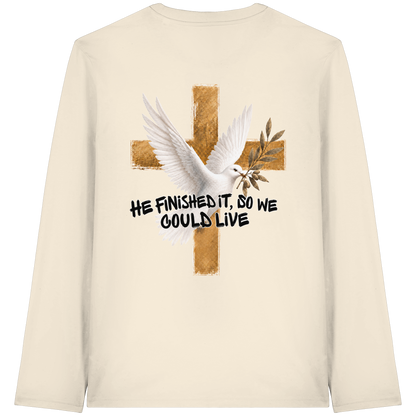Collezione Savior - T-shirt a maniche lunghe biologica
