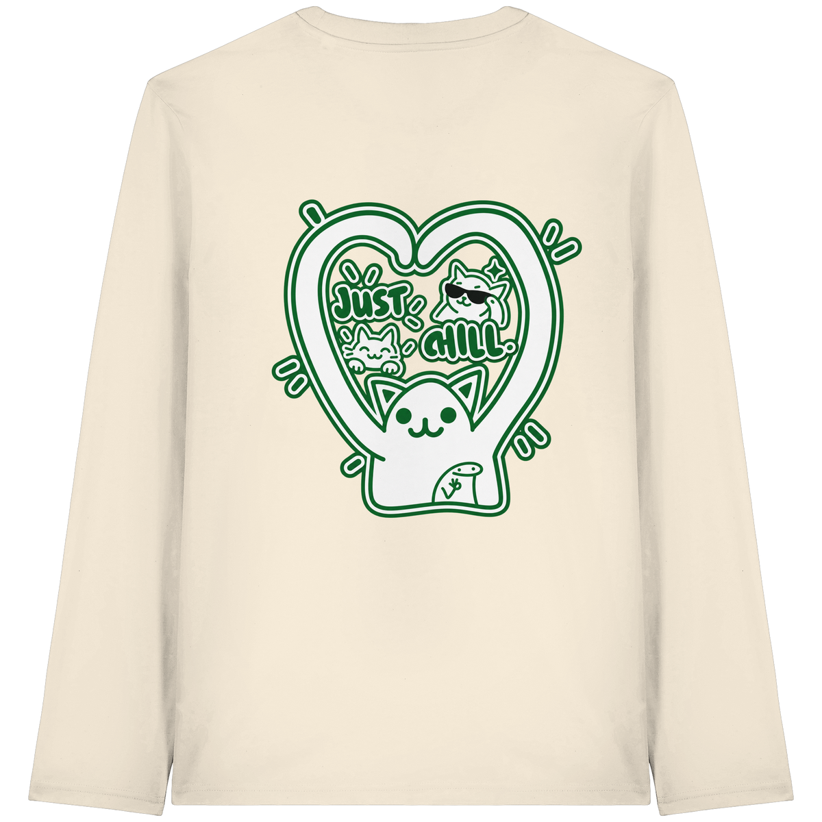 low CORTiSOL - Organic Longsleeve T-Shirt