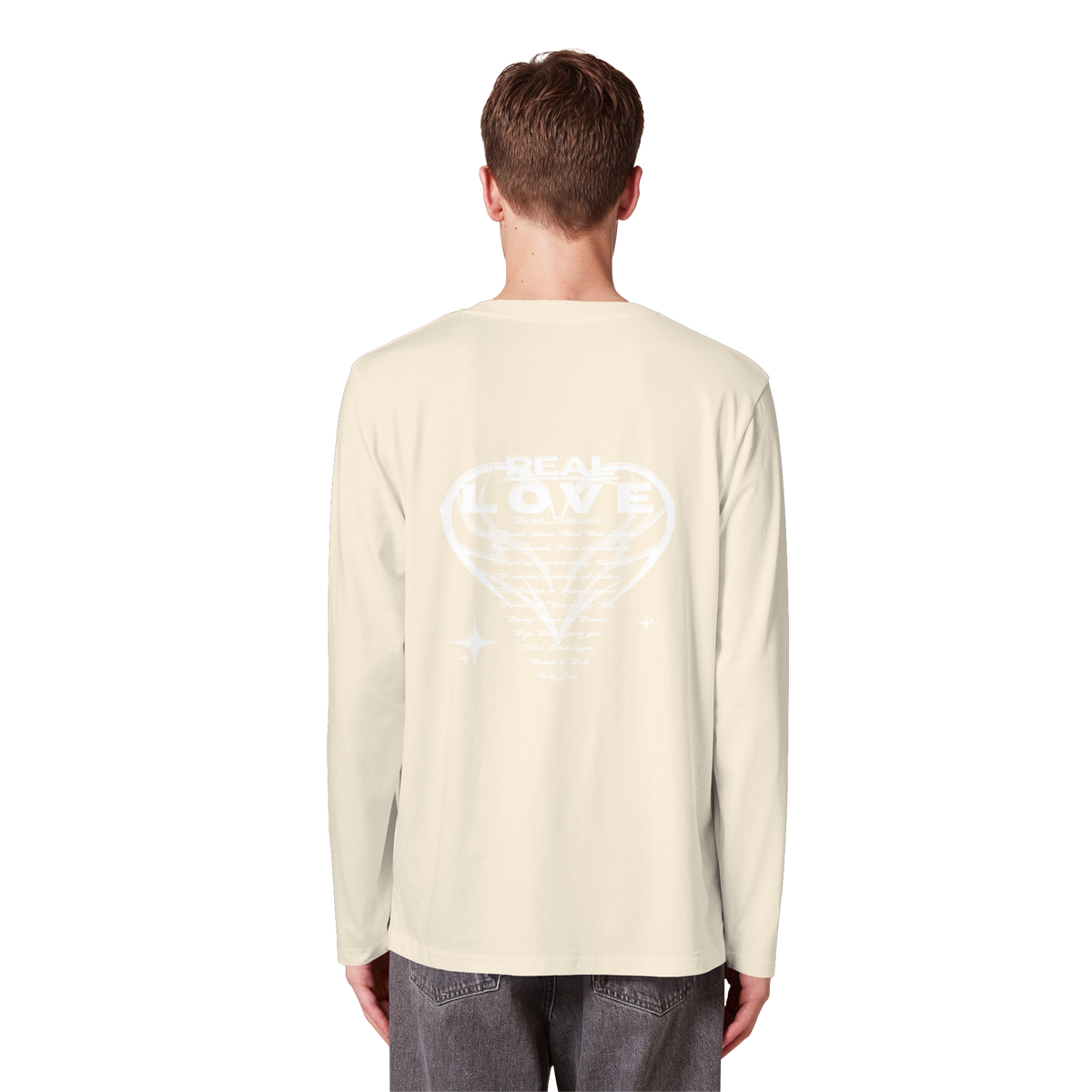 The REAL LOVE BASiCS - Organic Longsleeve T-Shirt