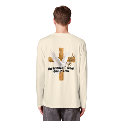 Collezione Savior - T-shirt a maniche lunghe biologica