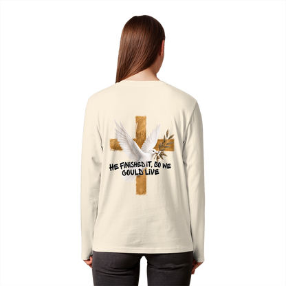 Collezione Savior - T-shirt a maniche lunghe biologica