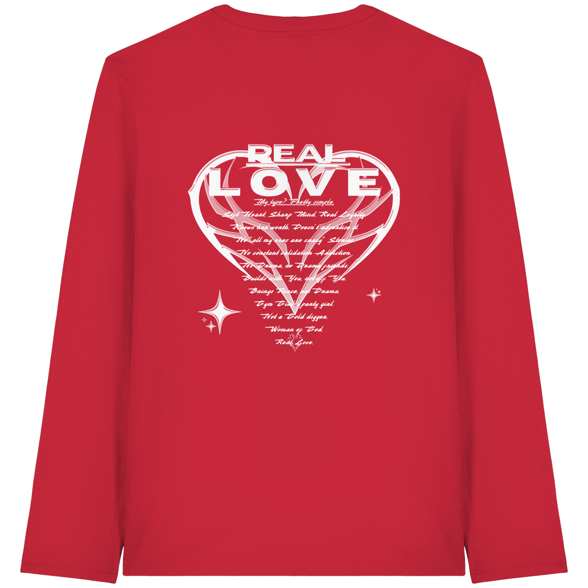 The REAL LOVE BASiCS - Organic Longsleeve T-Shirt