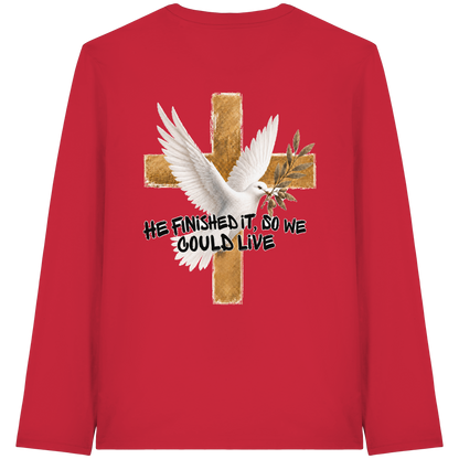Collezione Savior - T-shirt a maniche lunghe biologica