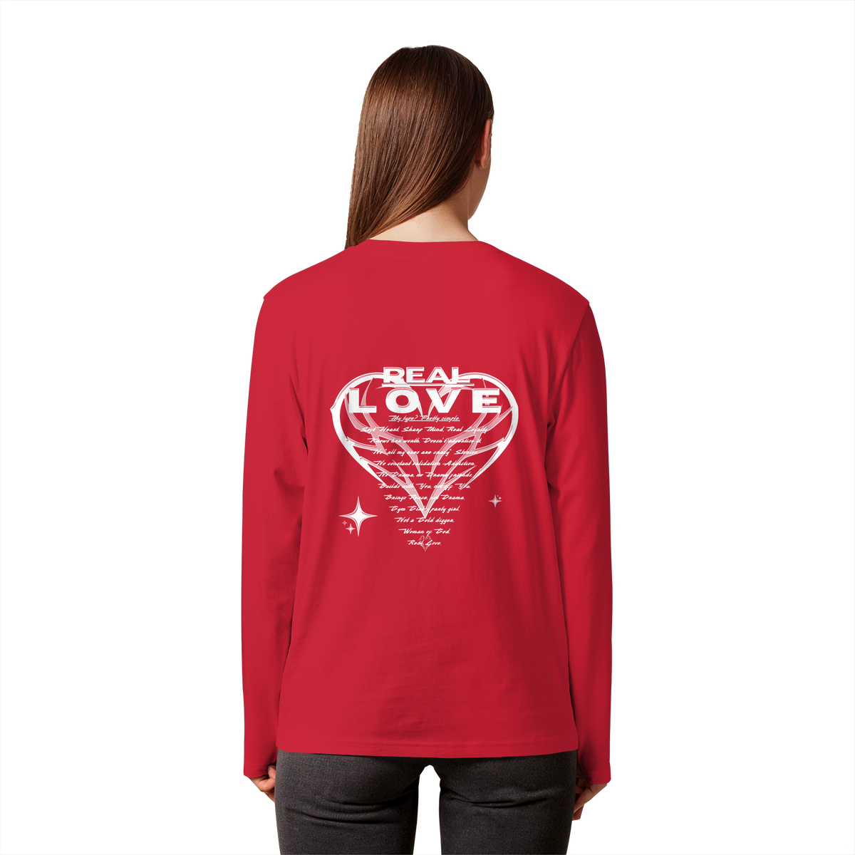 The REAL LOVE BASiCS - Organic Longsleeve T-Shirt