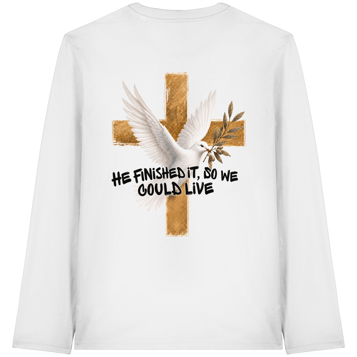 Collezione Savior - T-shirt a maniche lunghe biologica