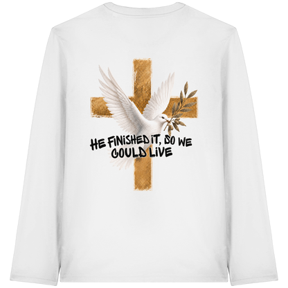 Collezione Savior - T-shirt a maniche lunghe biologica