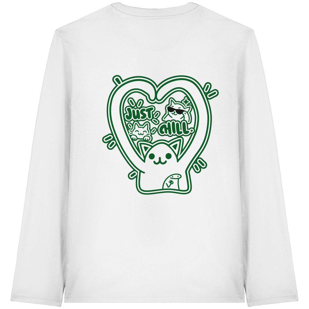 low CORTiSOL - Organic Longsleeve T-Shirt