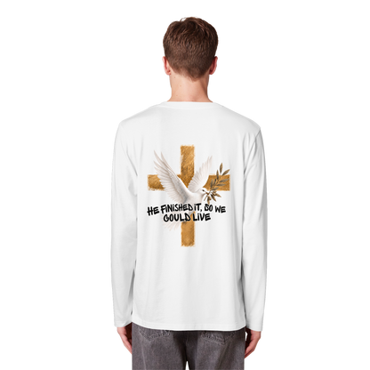 Collezione Savior - T-shirt a maniche lunghe biologica