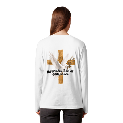 Collezione Savior - T-shirt a maniche lunghe biologica