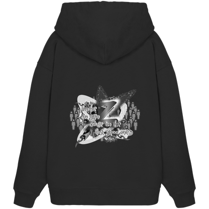 The Rebellion Z BASiCS - Organik Oversize Kapüşonlu Sweatshirt