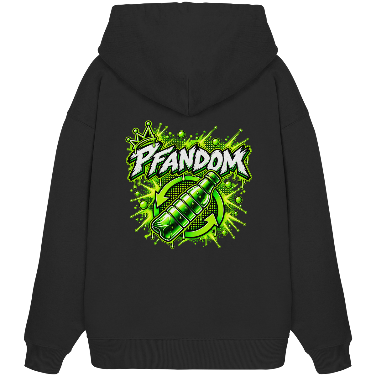 PFANDOM - Felpa oversize biologica