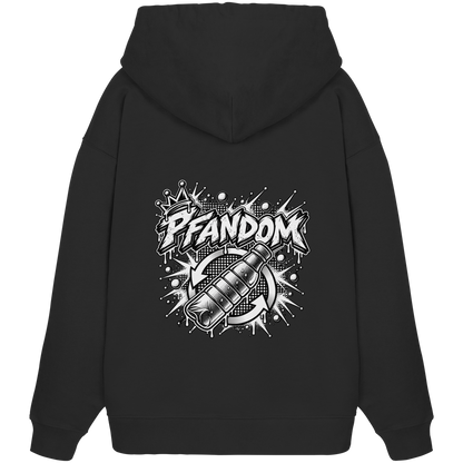 PFANDOM BASiCS - Organik Oversize Kapüşonlu Sweatshirt