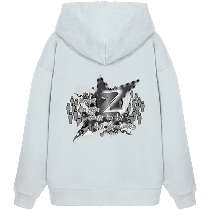 The Rebellion Z BASiC - Organik Oversize Kapüşonlu Sweatshirt