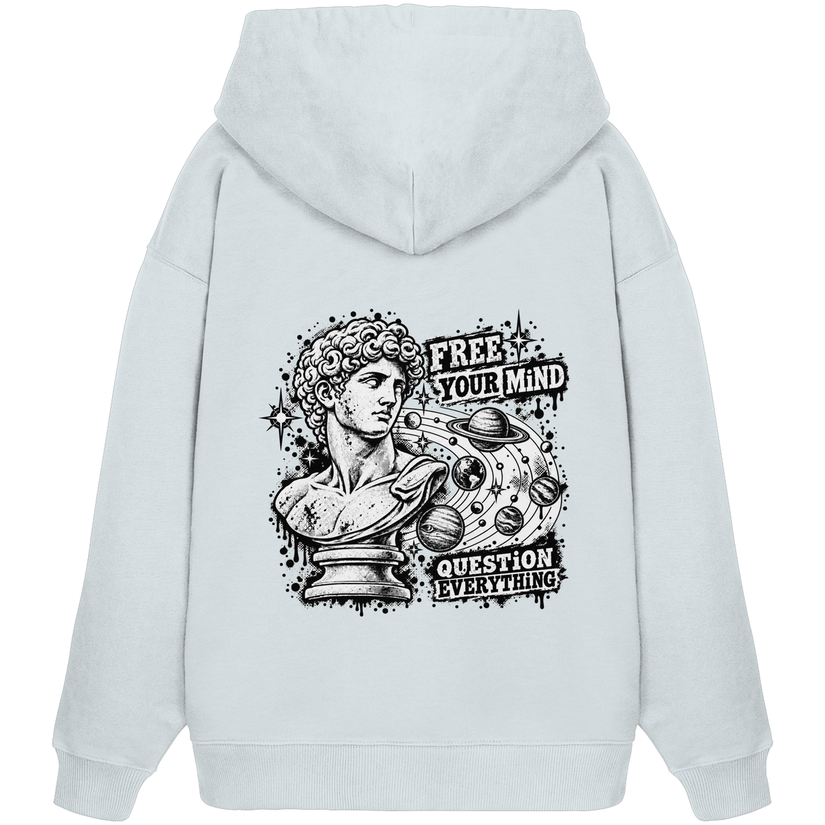 The Philosopher - Organic Oversize Hoodie